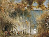 Albert Goodwin Ali Baba abd the Forty Thieves painting